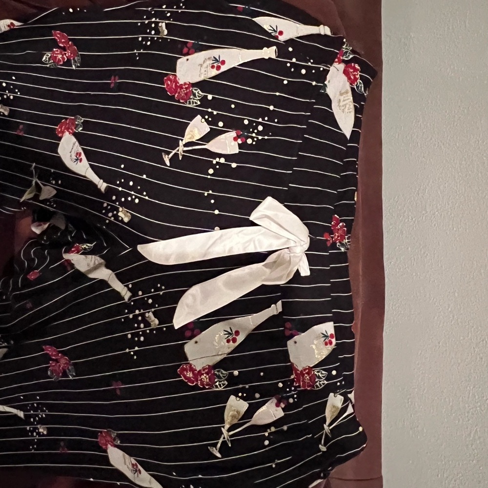 White House Black Market Black  Pajamas - Picture 3 of 5
